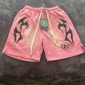 Pink hellstar shorts